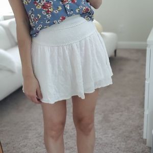 Forever 21 White Skirt